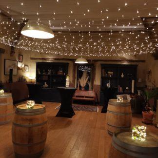 guirlande lumineuse "ciel étoilé" pour plafond mariage