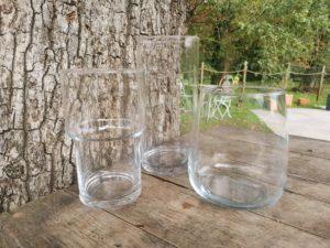 vase en verre pour décoration mariage