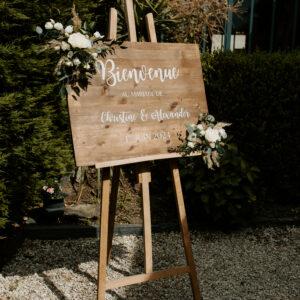 CA-42 Panneau de bienvenue personnalisé