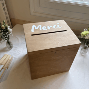 Urne en bois