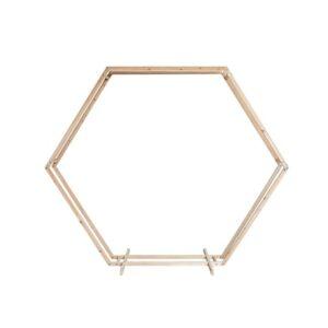 Arche double hexagonale en bois
